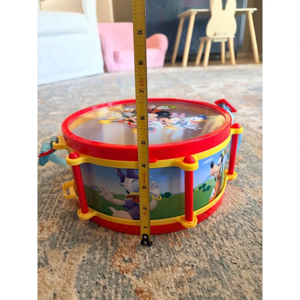 Disney Mickey‎ Mouse Clubhouse Themed Toy Drum with Neck Strap